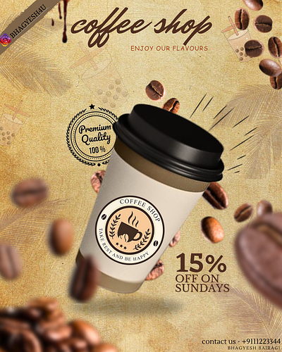 Coffee flyer