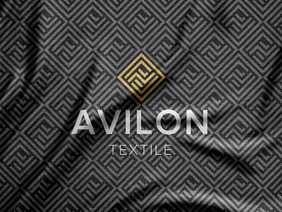 Avilon textile — logo design