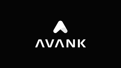 Avank Logo Animation after effect animate animation brand branding design graphic design intro logo motion graphics white