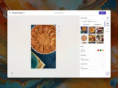 Iteration for an asset picker component asset component editor figma picker search similar sketch tag ui upload ux