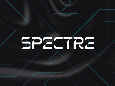 Spectre Typeface cyberpunk design digital font future futurism scifi techno type typeface typography