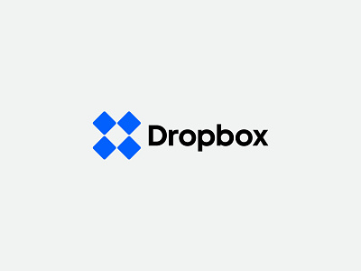 Dropbox Logo Re-Design app icon brand identity branding dropbox graphic design icon logo logo design logo designer logo idea logos minimal minimalist modern logo re design software symbol tech logo vector visual identity