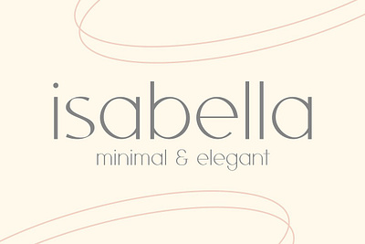 Isabella - Sophisticated Typeface app branding design graphic design illustration logo typography ui ux vector