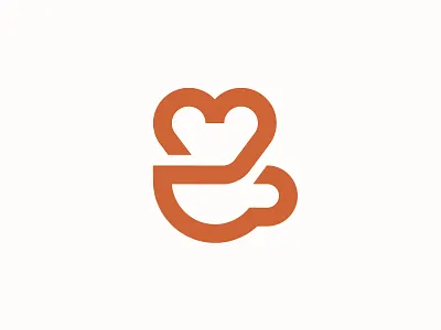 Love Coffee a cup of coffee app application clever design coffee coffee heart coffee icon coffee lovers custom logo design icon logo logo design logo designer love coffee minimal minimalist popular smart software