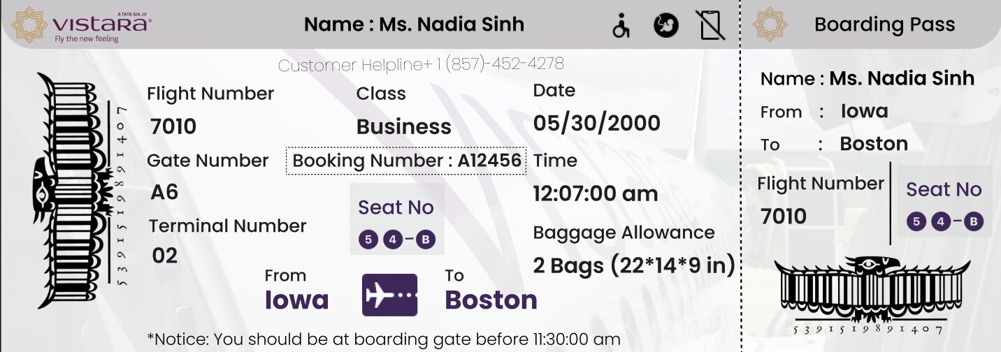 Boarding Pass RE-DESIGN animation boarding pass branding figma graphic design logo ui