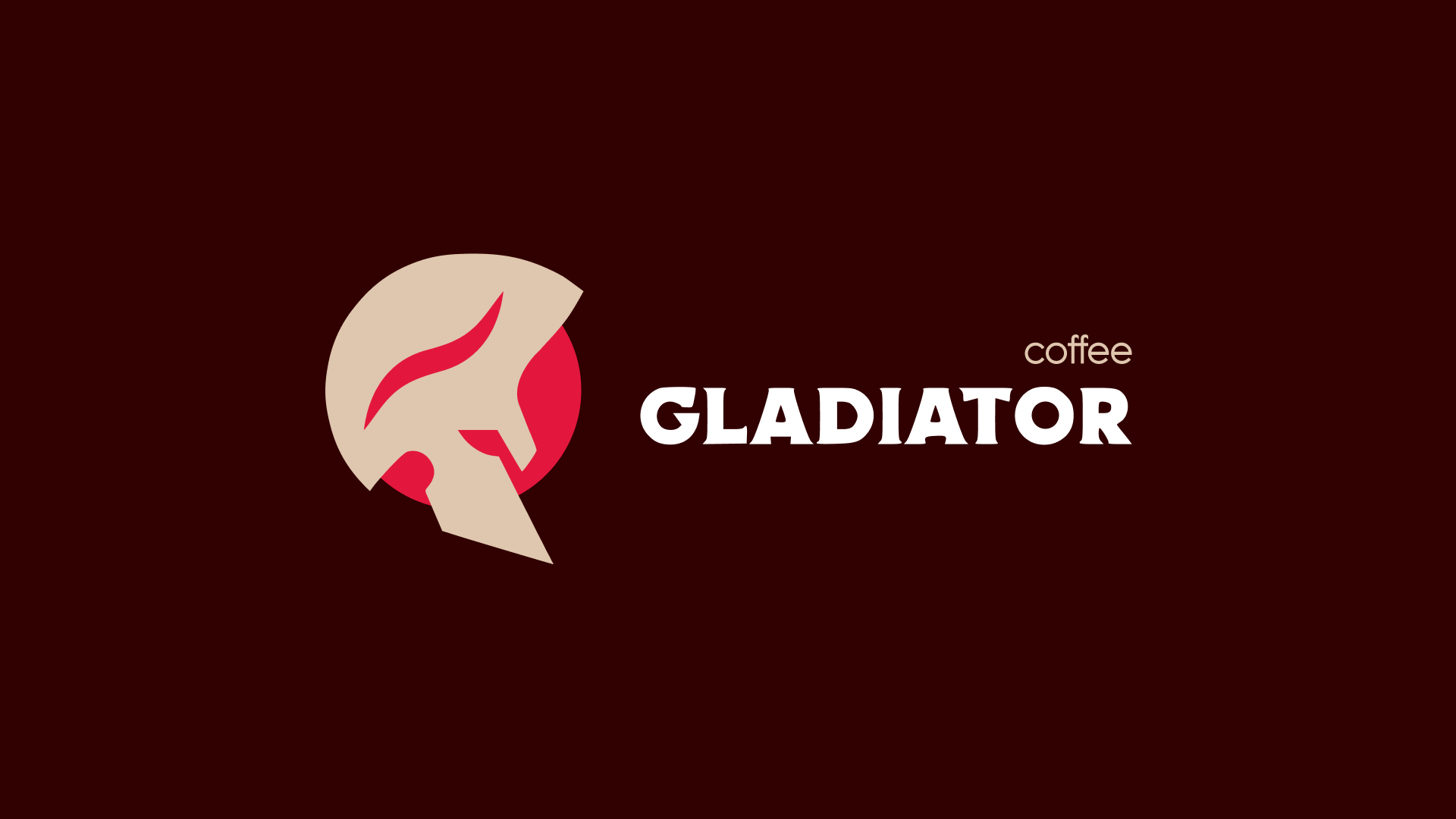 Gladiator coffee branding design figma graphic design logo typography vector