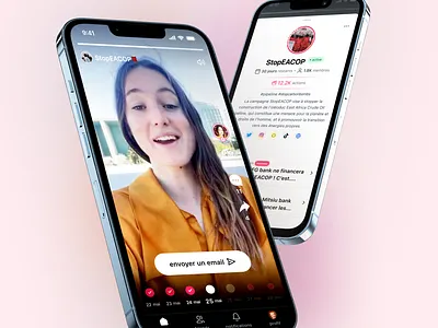 regroop mobile app app climate design regroop social media startup tiktok ui ux