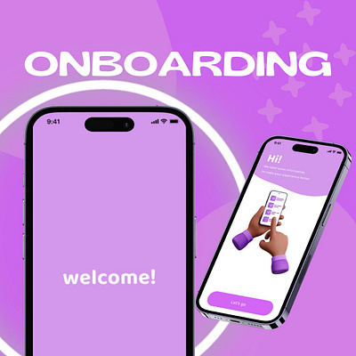 Dailyui#023:onboarding 23 adobephotoshop app dailyui dailyuichallenge design designer figma fresh good mobile mockup new onboarding phone purple ui ux