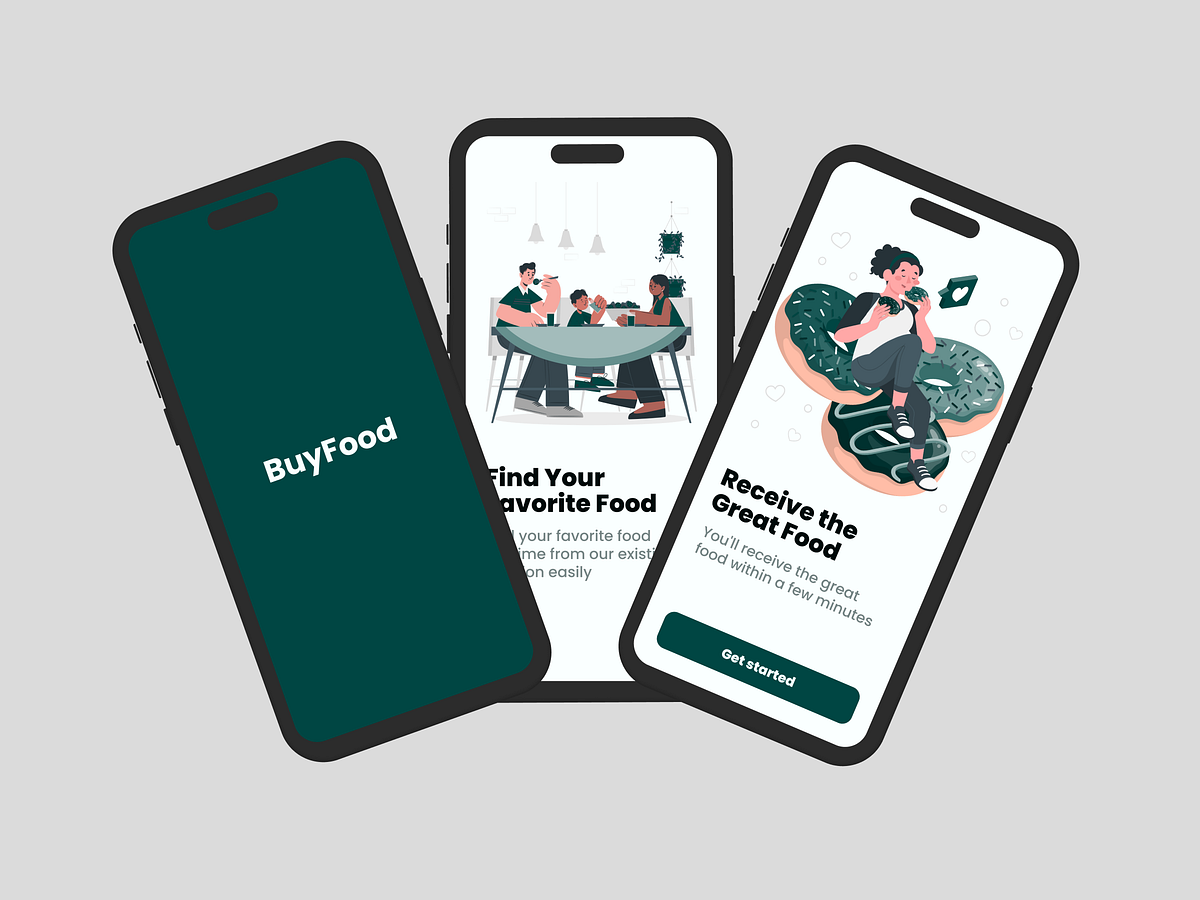 Food App Onboarding by Godbeck Odame on Dribbble