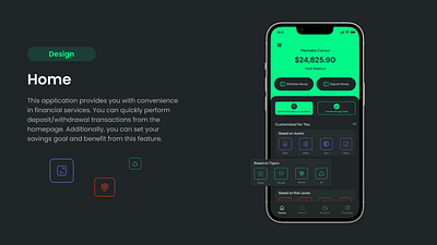 Financial services-Home ui