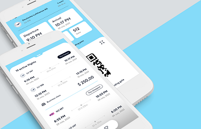 FlyEasy Mobile App Concept app brend design ui ux