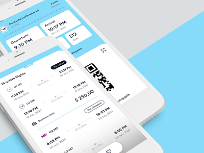 FlyEasy Mobile App Concept app brend design ui ux