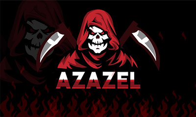 Azazel (The Devil can Rise) adobe illustrator design graphic design illustration logo logo character mascot logo mascot logo design modern logo vector art vector illustration vector portrait