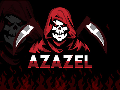 Azazel (The Devil can Rise) adobe illustrator design graphic design illustration logo logo character mascot logo mascot logo design modern logo vector art vector illustration vector portrait