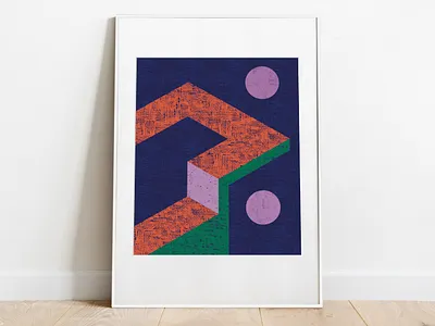 Floating City V illustration