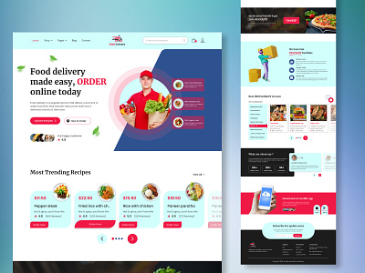 Food Delivery Landing Page conveniencecuisine culinaryconvenience deliciousdelivered digitaldining dineinstyle easyeats feastmode flavorfulfinds fooddelivery foodiefavorites gourmettogo homedelivery hungryformore menumagic onlineordering orderup satisfyyourcravings savortheflavor tastetheexperience temptingtreats