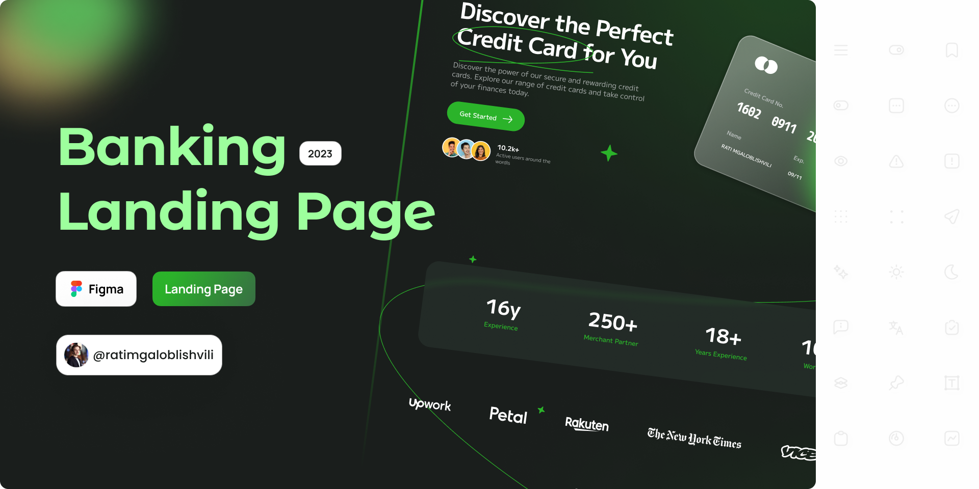 Banking Landing Page