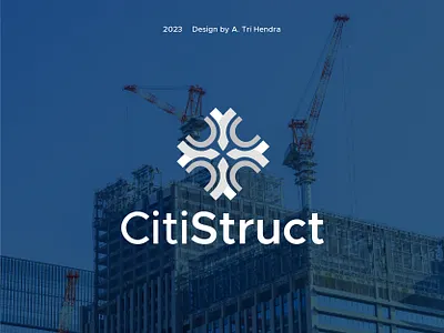 Minimalist Construction Company Logo - CitiStruct brand design brand image brand visual branding building logo construction company logo construction logo design graphic design logo logo design minimalist logo modern logo profesional logo visual identity