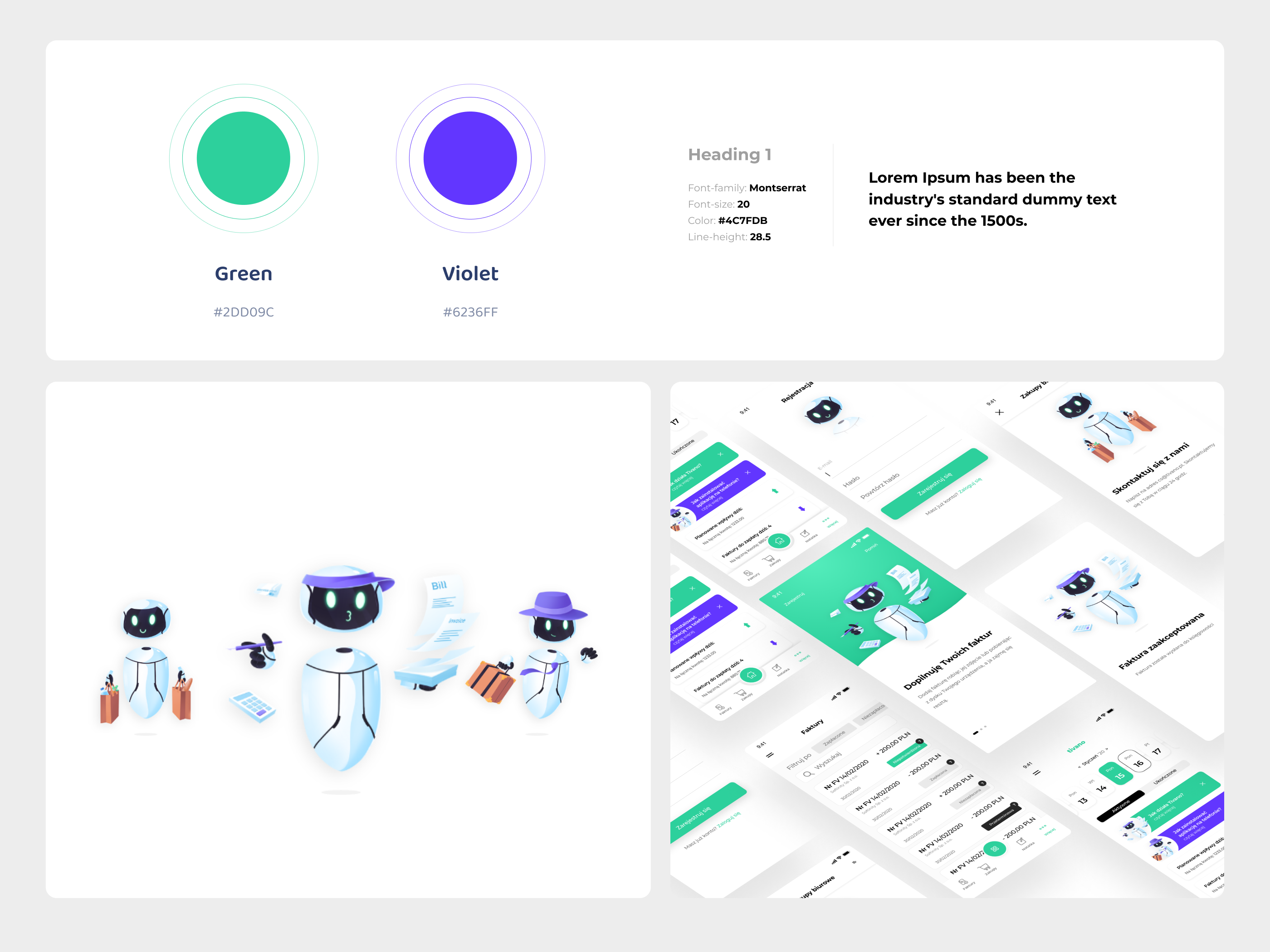 Tivano app app design colors design design system graphic design hero illustration interface typography ui ux