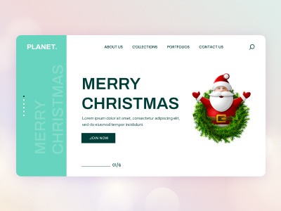 Christmas Website Landing Page | Christmas Website Theme 3d animation animation christmas christmas web design christmas website christmas website design christmas website landing page landing page landing page design merry christmas merry christmas email template santa santa claus santa claus design secret santa website design slide animation unique website web design