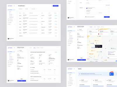 Realaml - verification platform app clean dashboard design desktop desktop app layout saas ui uiux ux verification