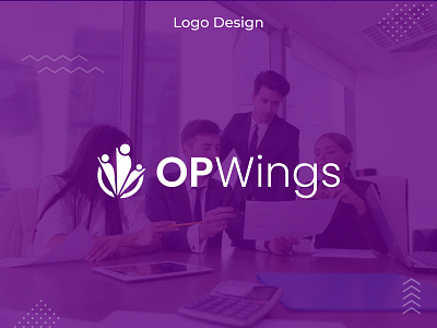 OPWings - Logo Design brand brand design brand identity branding design icon identity illustration illustrator letter logo logo logo design logo mark logodesign logos logotype minimalist logo modern logo typography vector