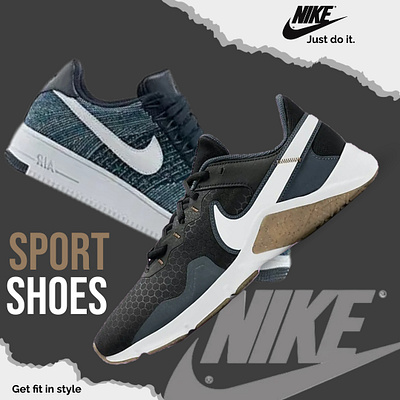 Nike commercial branding graphic design i