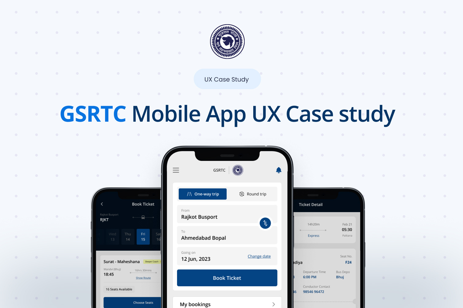 GSRTC's online ticket booking application is now available on android and  IOS . For easy ticket booking download now: Android:https://t.co/2IVikj6VTp  IOS: https://t.co/JOYc99G2G1., image size:1512x1005