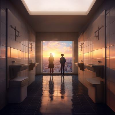 Whispers of Tokyo: Love, Home, and Shadows toilet