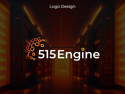 515 Engine - Logo Design abstract abstract logo brand branding clean design clean logo geometry geometry logo gradient logo logo logodesign logos logotype mark minimalist logo modern logo ogo design pattern technology technology logo