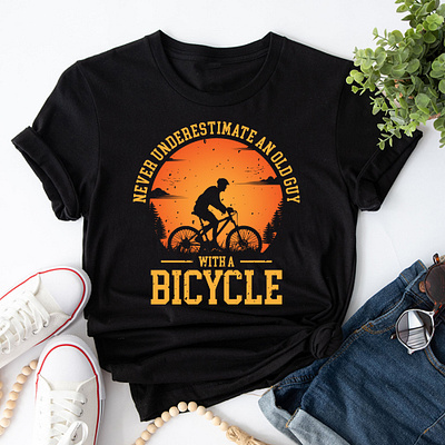 Cycling T-shirt design bicycle cycling cycling t shirt design design designer graphic design illustration t shirt t shirt design tshirt tshirt design typography vector