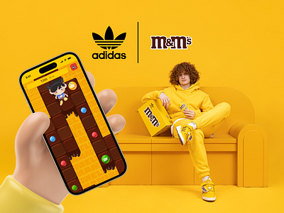 The unique idea to promote your product 2d adidas app design game graphic design illustration interactive marketing mms mobile promotion promotional campaign shoes ui ux vector