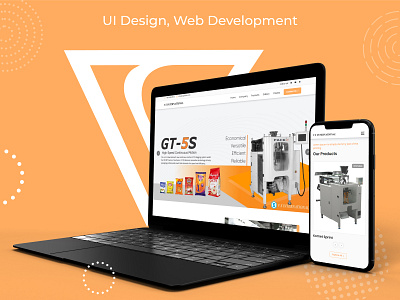 V S International Landing Page app website branding clean ui corporate website ecommerce homepage landing landing page logo packaging website packing page page layout product app product website ui design ux web app web layout web ui