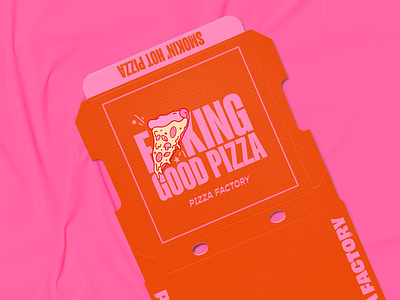 Pizza Factory Branding | Design By Ayelet art artwork branding design digital art digital illustration graphic design illustration logo ui