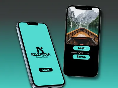SignUp UI Design for Travel App branding graphic design ui