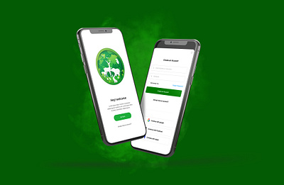 GrowForest App: Nature-inspired UI Design for a Greener Tomorrow app brand dailyui flat green growforest icon knowledge love ui ux uxdesign
