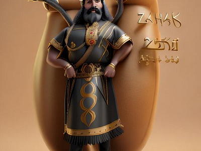 Zahhak ضحاک ماردوش babr e bayan king jamshid ningishzida rostam shahnameh simurgh zahak zahhak zoroaster آژی دهاک جمشید شاه زرتشت شاهنامه شاهنامه فردوسی ضحاک ضحاک ماردوش فریدون نینگیشزاد کاوه آهنگر گرشاسپ