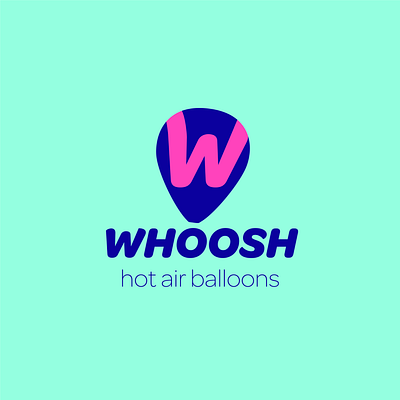 Whoosh | Daily Logo Challenge Day 2 | #dailylogochallenge branding dailylogochallenge design graphic design logo logo design typography vector