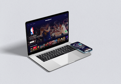WatchSports+ | Desktop/Mobile Concept App case study desktop app figma interface mobile app sports streaming ui ui design ux ux design uxui web design