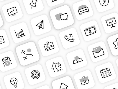 Business Icon Set Design app app icons business corporate flat icons glyph icon icon kit icon pack icon set iconography icons icons pack line line icons mobile pictograph set ui vector icons