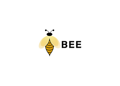Concept : Bee - Logo Design (Unused ) appicon applogo bee logo brand identity creativelogo daily logo girdlogo gradient logo logo concept logo process logo room mordent logo professional logo