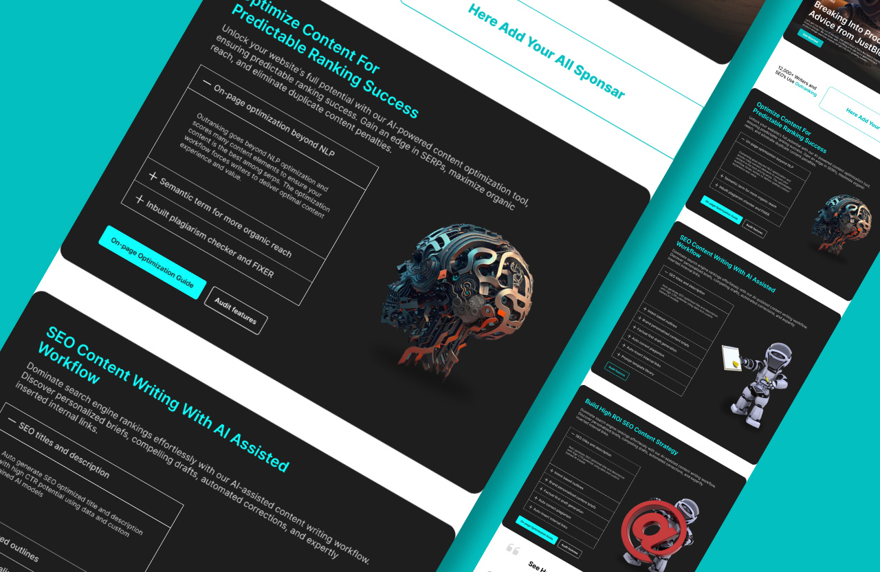 Ai Blog Landing Page ai blog ai blog landing page ai blog landing page design ai blog page ai blog web page ai blog website design figma figma designer landing page landing page design ui ui ai blog ui ai blog web ui designer uiux web page web page design website design website design ui