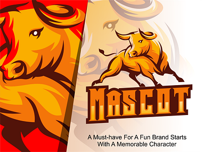 MASCOT 3d branding graphic design logo motion graphics
