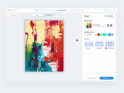 Canvara — canvas illustration marketing solution animation branding design figma prototype ui ux