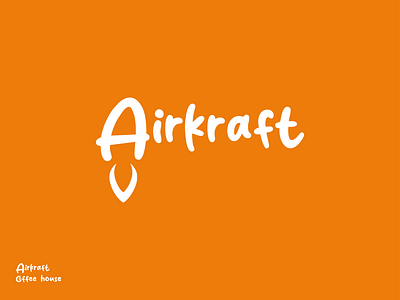 Airkraft - A minimalist logo 3d abstract animation branding design graphic design illustration logo minimalist motion graphics typography ui ux vector