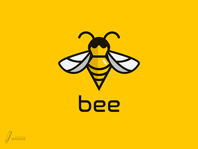 Bee-Logo Design(Unused) animal app logo bee bee logo brand identity branding creative logo design gradient logo graphic design icon illustration logo minimal logo modern logo