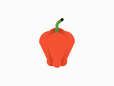 Pepper brightness capsicum flat flat illustration illustration illustrator pepper veggie