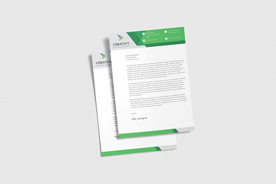 Business style letterhead design design