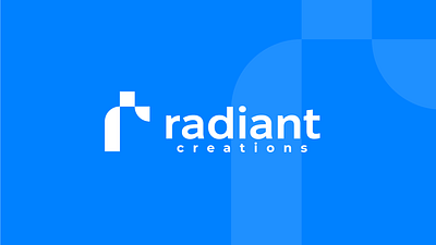 radiant app branding design graphic design logo logo desidn vector