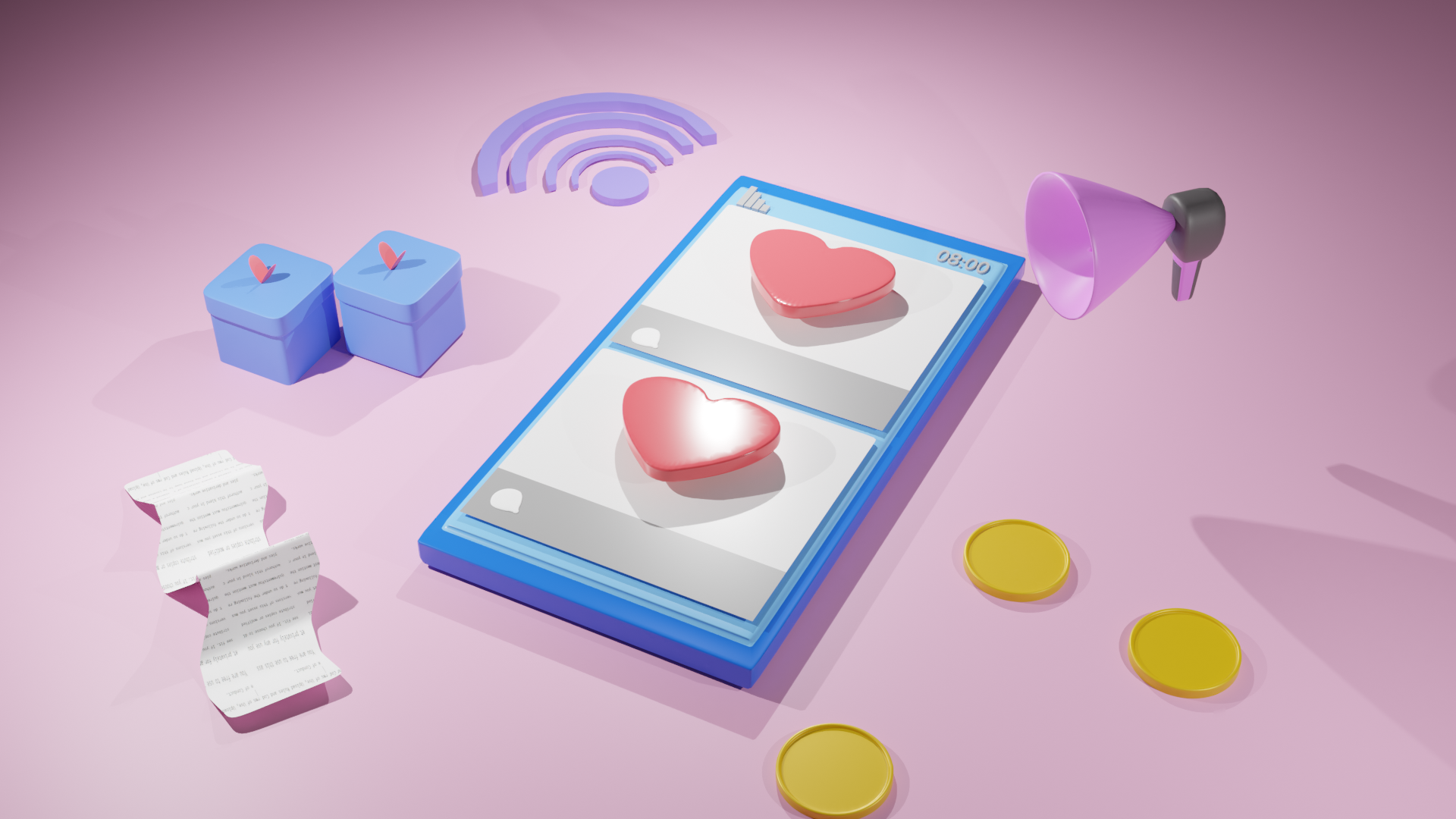 Advertisement 3d Posters by Saood Hussain on Dribbble